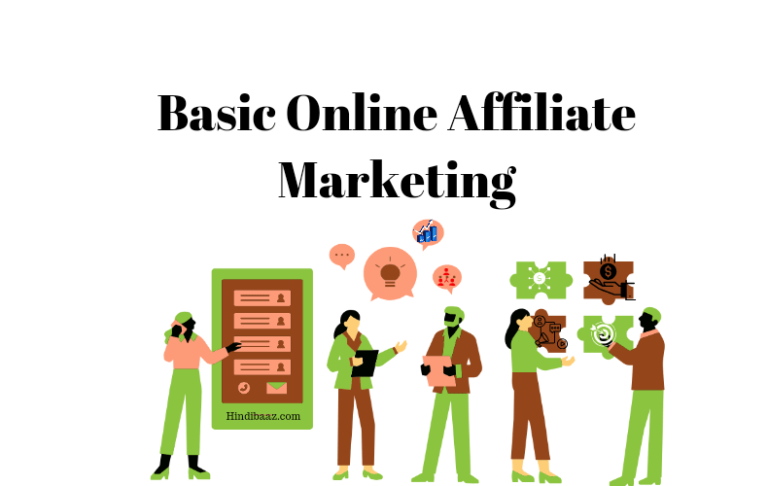 Basic Online affiliate marketing For Beginners in hindi ?