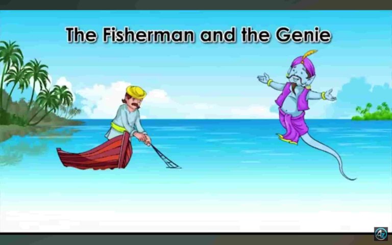 The poor Fisherman and the Genie