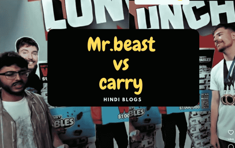 Mr beast vs carry minati